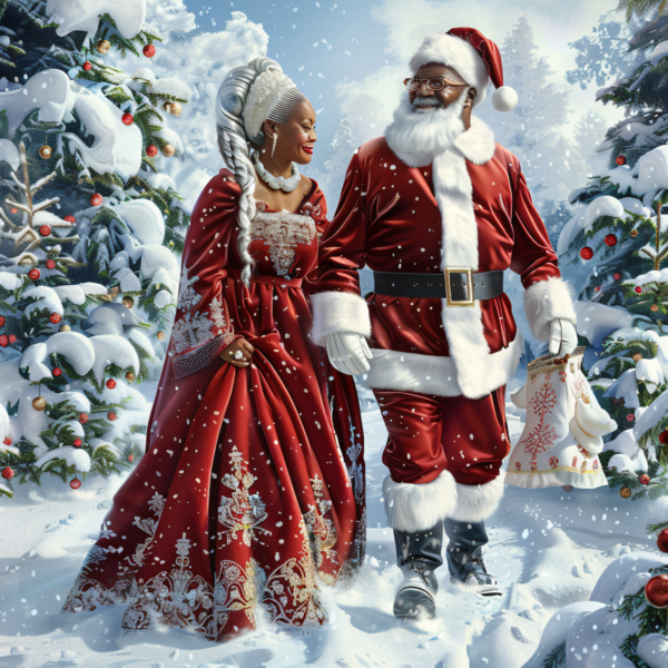 Mr. & Mrs. Clause Stock Images - Image 4