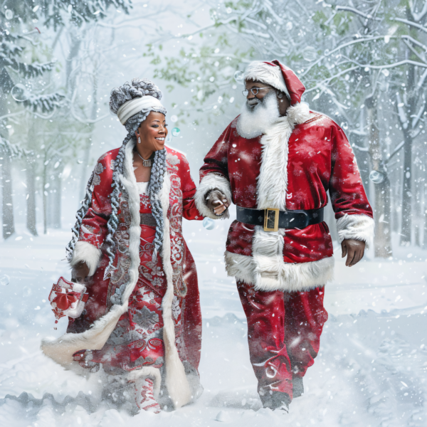 Mr. & Mrs. Clause Stock Images - Image 3